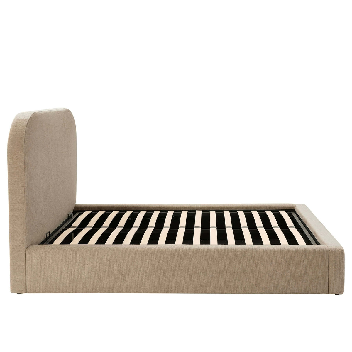 Aintree Ottoman Storage Bed - Textured Oatmeal — view 11
