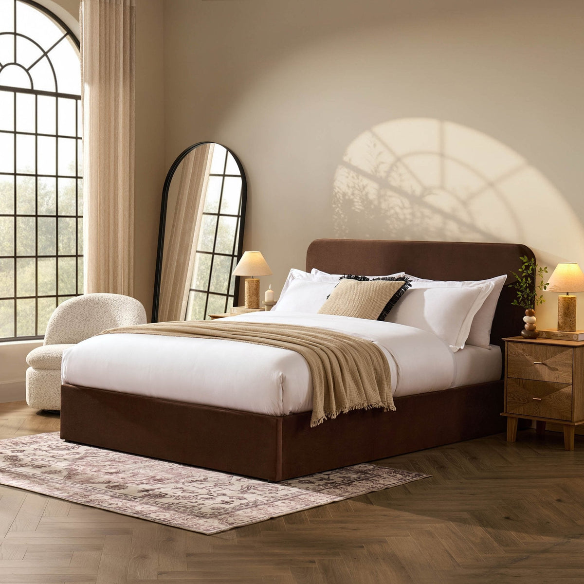 Ascot Bed Frame - Cappuccino — view 2