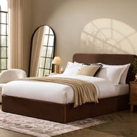 Ascot Ottoman Storage Bed - Cappuccino — view 3 – image 3 of 14
