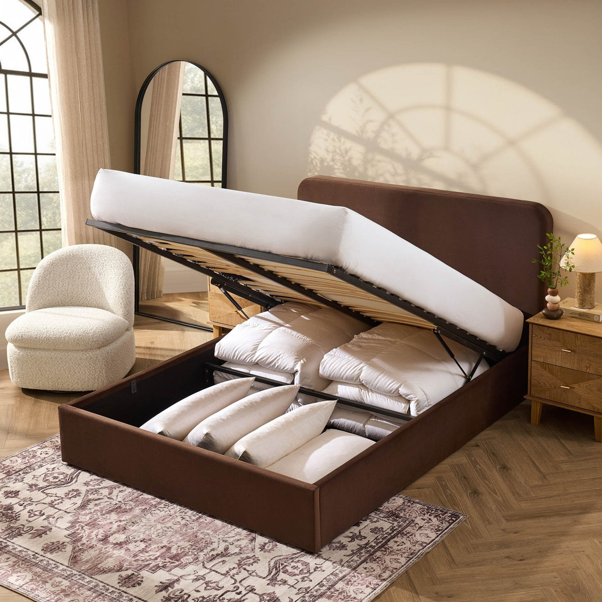 Ascot Bed Frame - Cappuccino — view 4