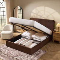 Ascot Bed Frame - Cappuccino — view 4 – image 4 of 14