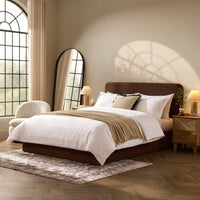 Ascot Bed Frame - Cappuccino – image 1 of 14