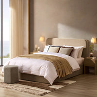 Ascot Ottoman Storage Bed - Oatmeal – image 1 of 14