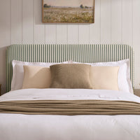 Ascot Ottoman Storage Bed - Sage Stripe — view 6 – image 6 of 14