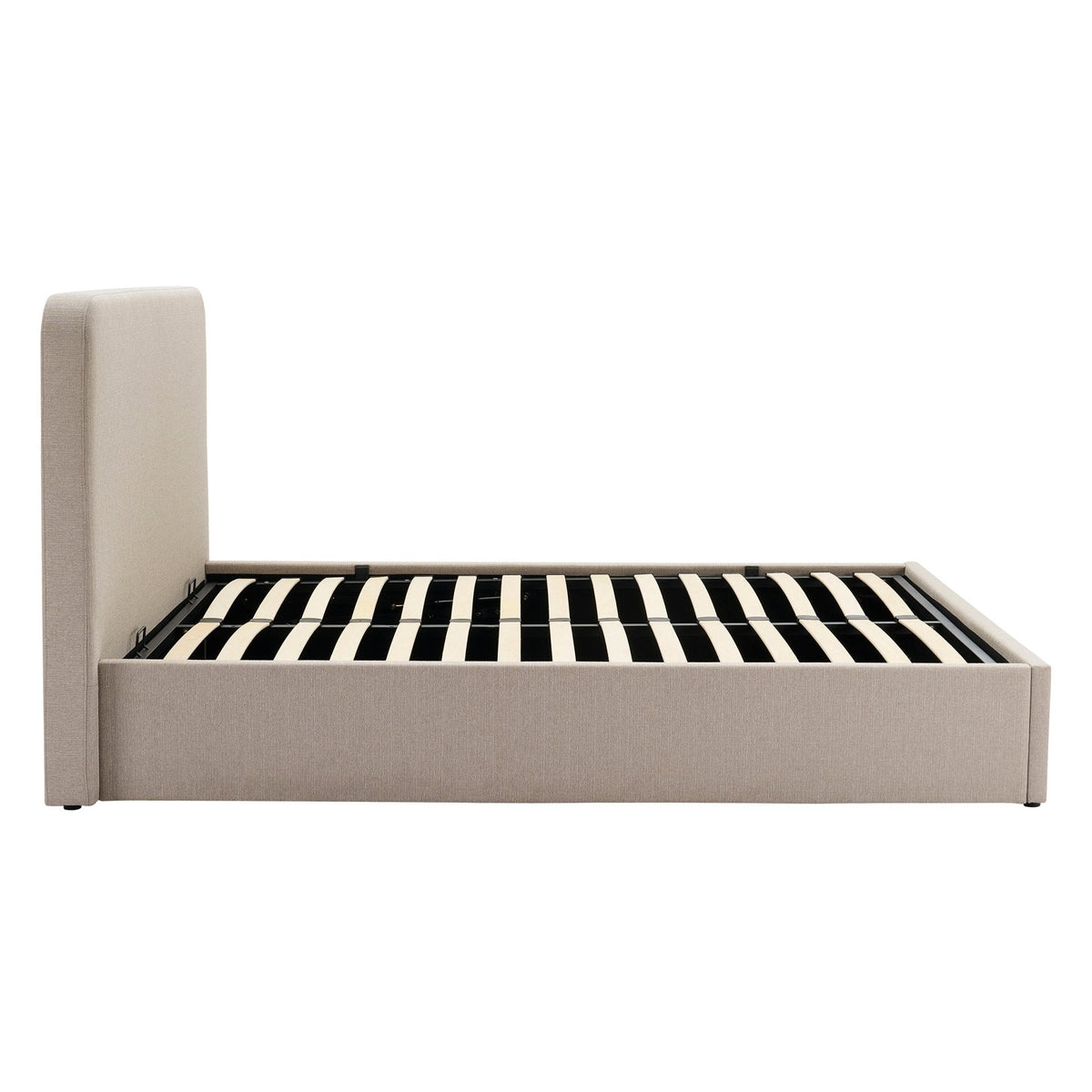 Ascot Ottoman Storage Bed - Stone Grey — view 11