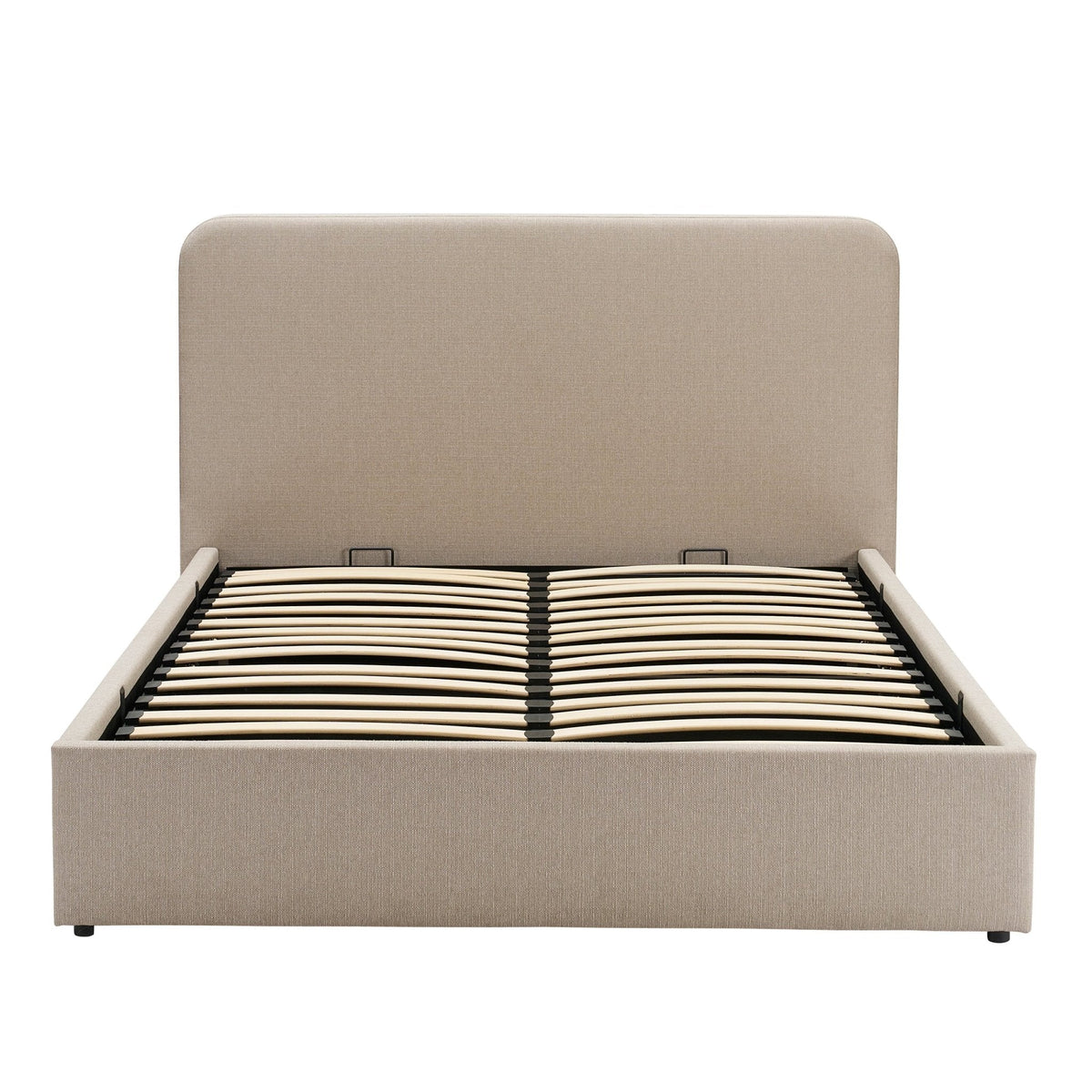 Ascot Ottoman Storage Bed - Stone Grey — view 10