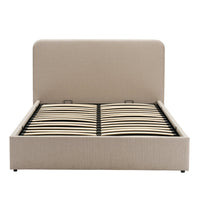 Ascot Ottoman Storage Bed - Stone Grey — view 10 – image 8 of 12