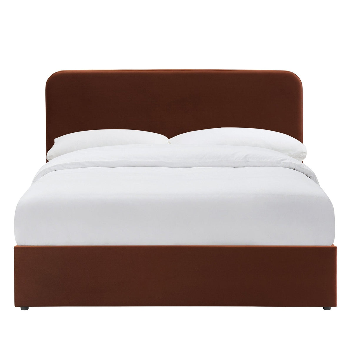 Ascot Ottoman Storage Bed - Terracotta — view 12