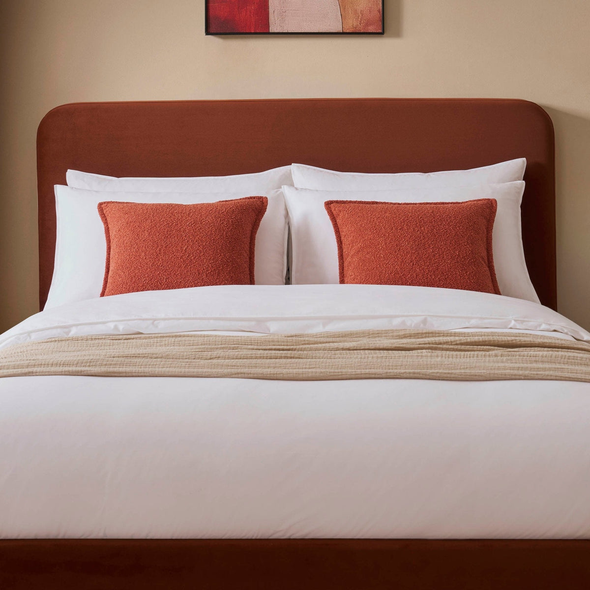 Ascot Ottoman Storage Bed - Terracotta — view 5