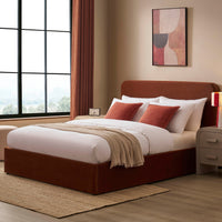 Ascot Ottoman Storage Bed - Terracotta — view 3 – image 3 of 13