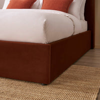 Ascot Ottoman Storage Bed - Terracotta — view 8 – image 8 of 13
