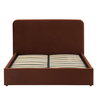 Ascot Ottoman Storage Bed - Terracotta — view 9 – image 9 of 13