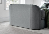 Aspen Upholstered Ottoman TV Bed Smoke Bed Frame Only – image 5 of 6