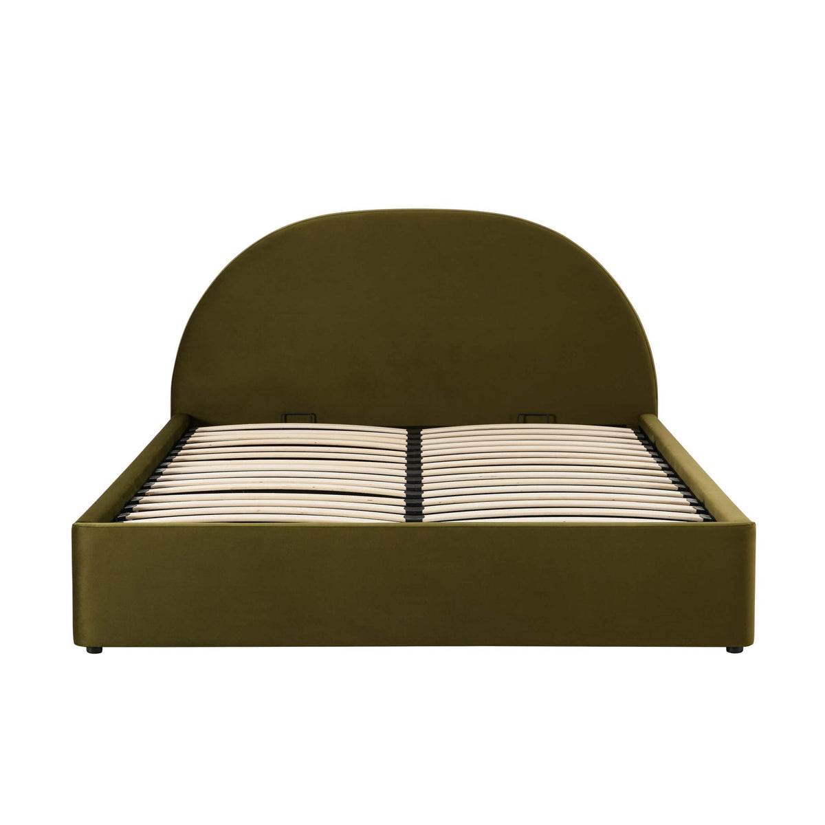 Austin Ottoman Storage Bed - Rich Green — view 10
