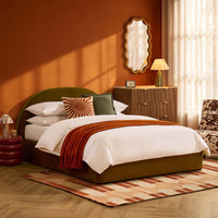 Austin Ottoman Storage Bed - Rich Green — view 3 – image 3 of 15