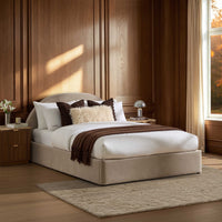 Austin Ottoman Storage Bed - Stone – image 1 of 15
