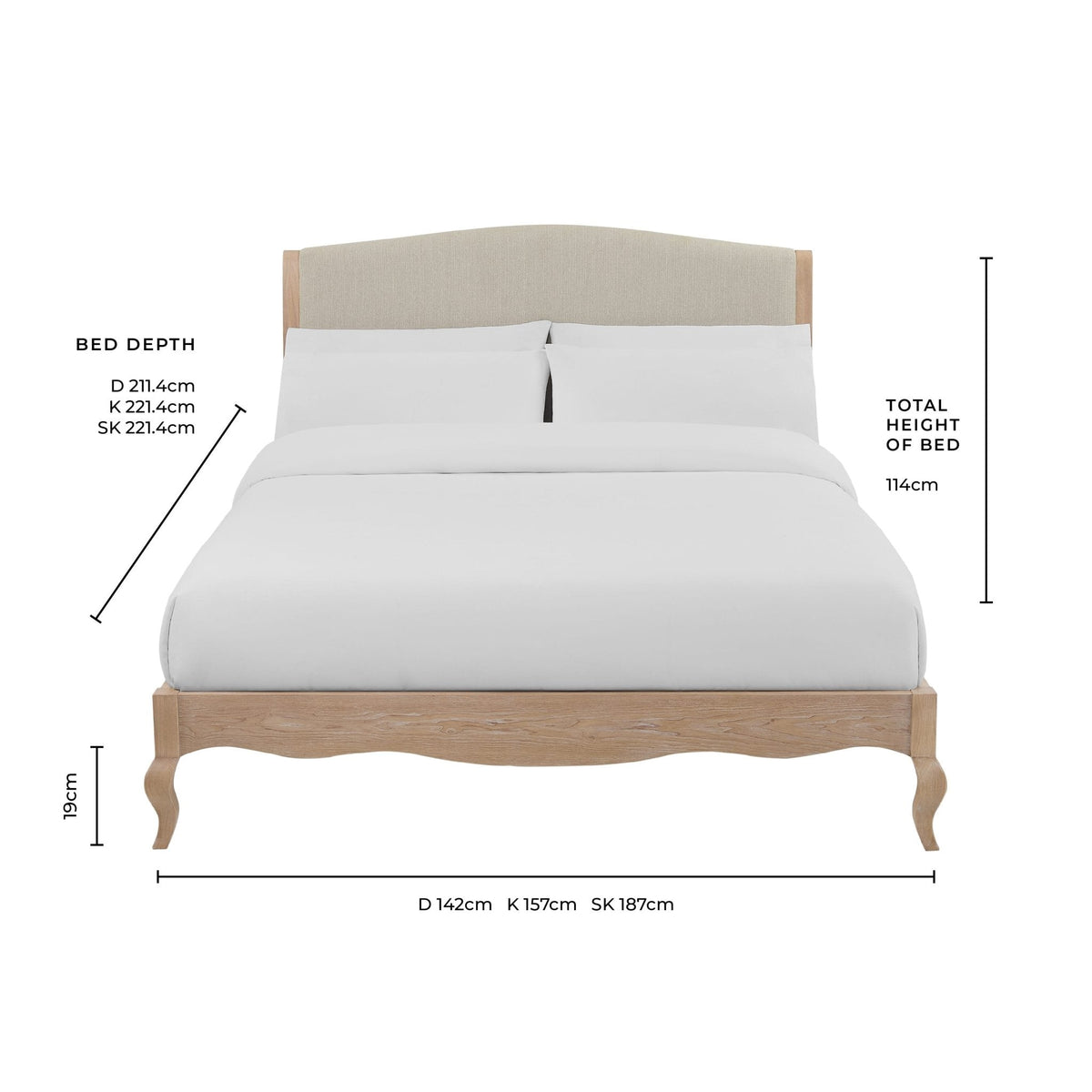 Chambery Bed Frame - Ink — view 13