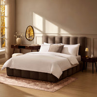 Cheshire Ottoman Storage Bed - Chenille Mushroom – image 1 of 14