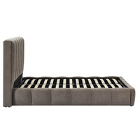 Cheshire Ottoman Storage Bed - Chenille Mushroom — view 10 – image 10 of 14