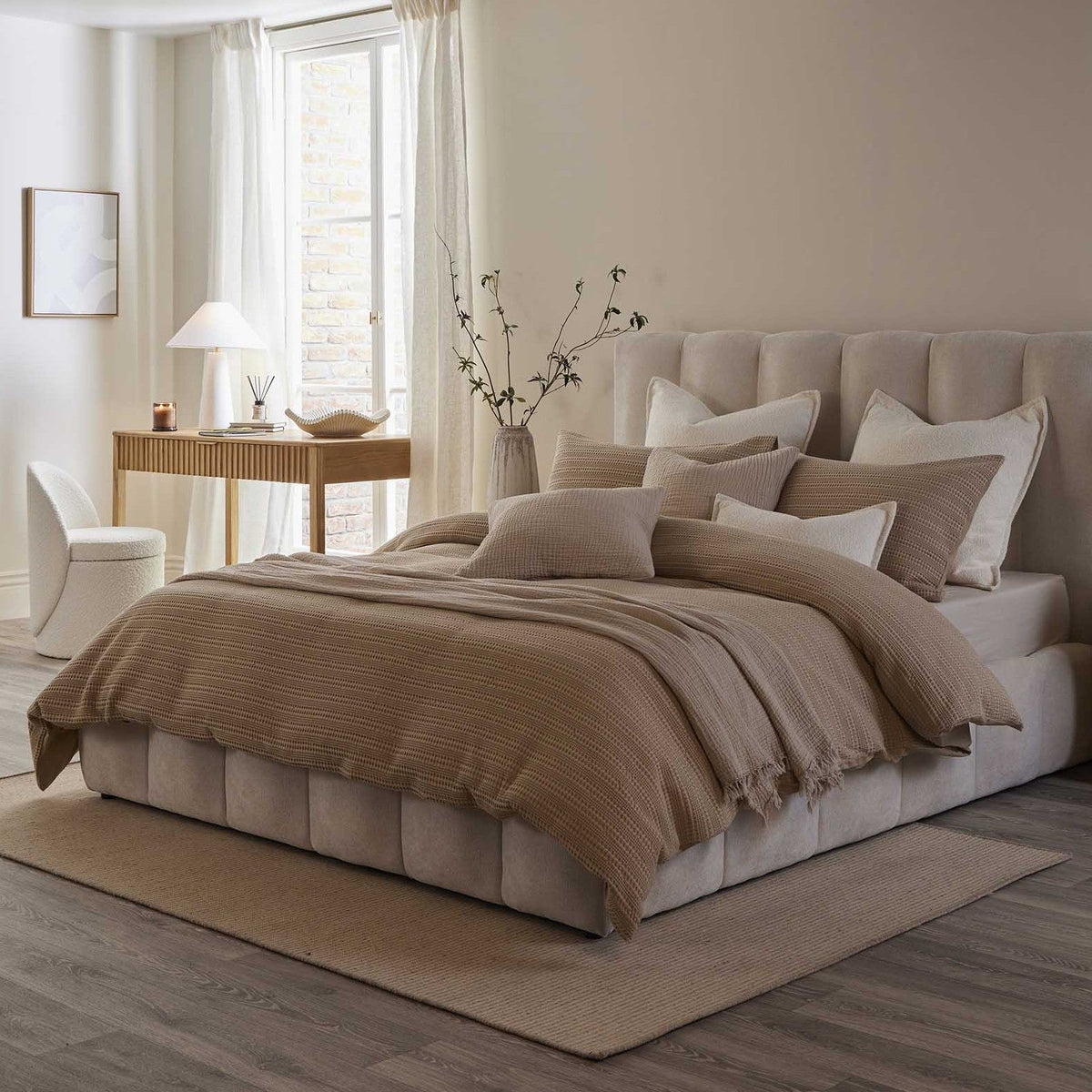 Cheshire Ottoman Storage Bed - Ivory — view 3