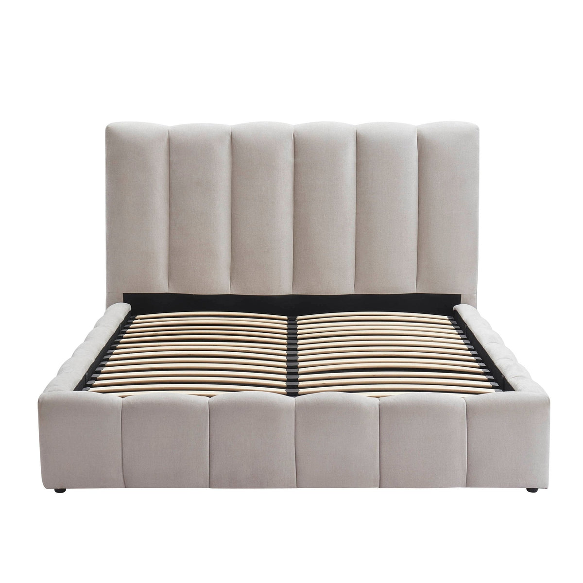 Cheshire Ottoman Storage Bed - Light Grey — view 8