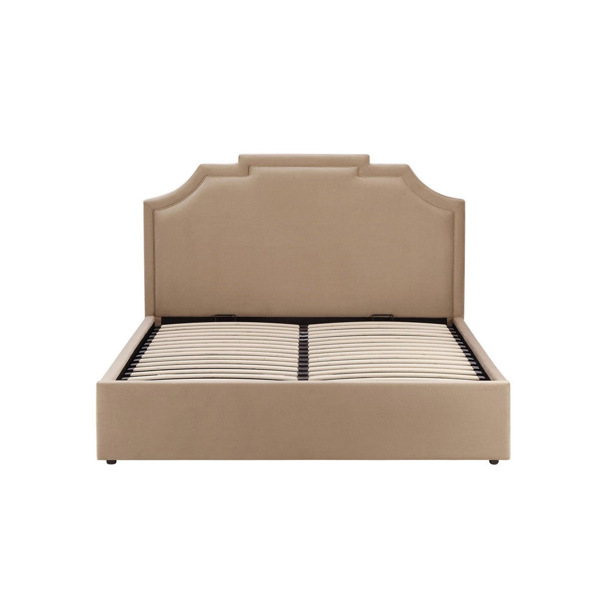 Delphi Ottoman Storage Bed - Latte — view 10