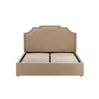 Delphi Ottoman Storage Bed - Latte — view 10 – image 10 of 13