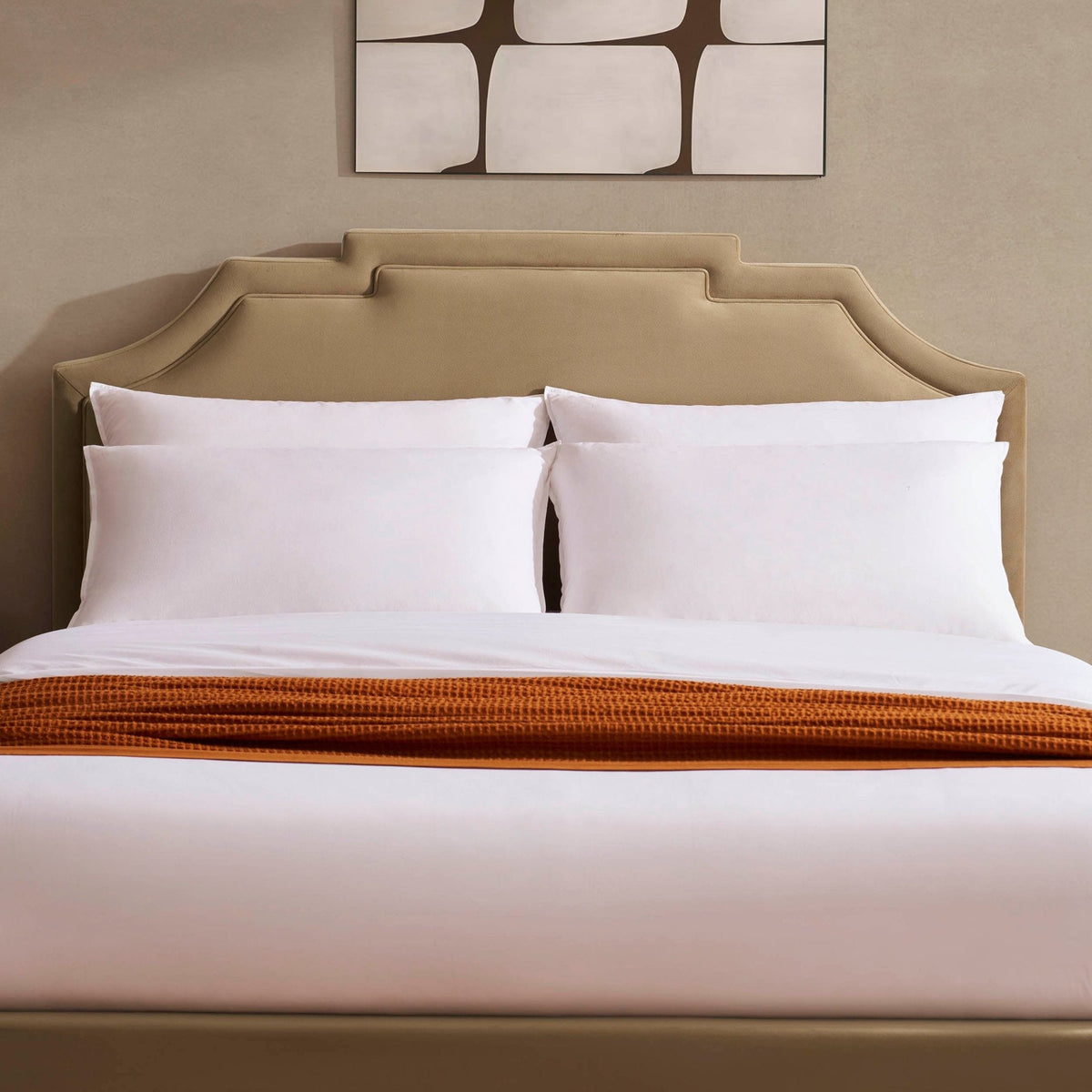 Delphi Ottoman Storage Bed - Latte — view 7