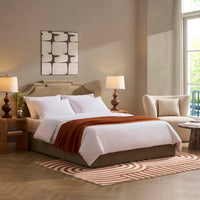 Delphi Ottoman Storage Bed - Latte – image 1 of 13