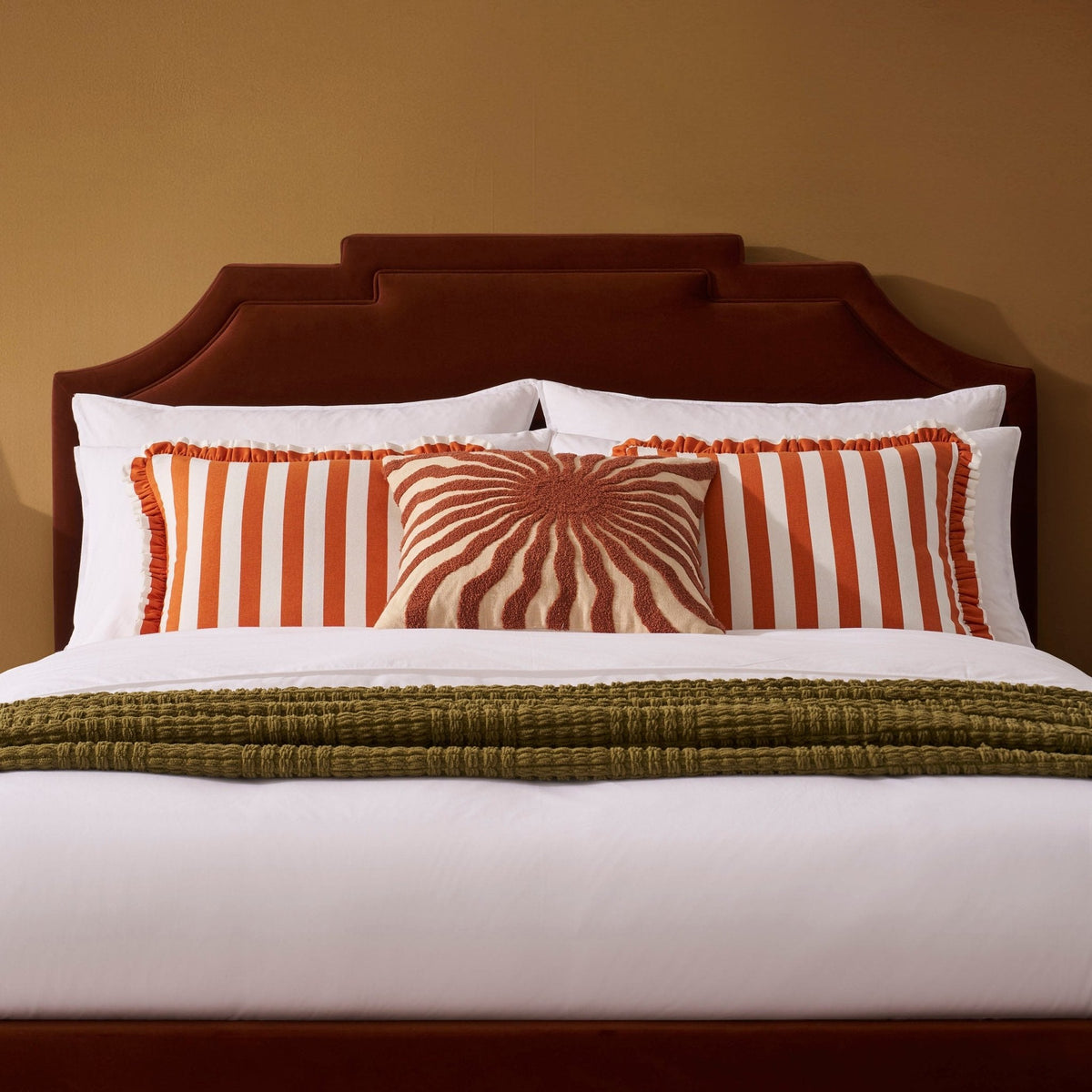 Delphi Ottoman Storage Bed - Terracotta — view 5