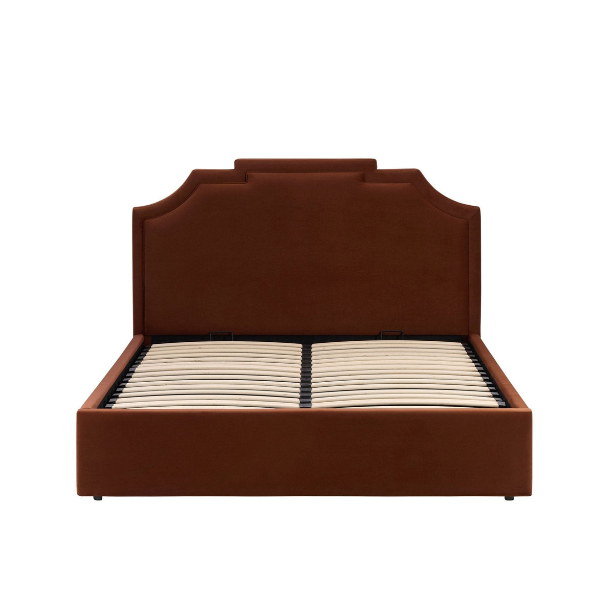 Delphi Ottoman Storage Bed - Terracotta — view 10