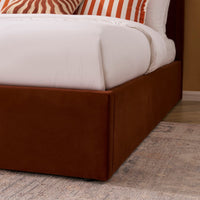 Delphi Ottoman Storage Bed - Terracotta — view 8 – image 8 of 13