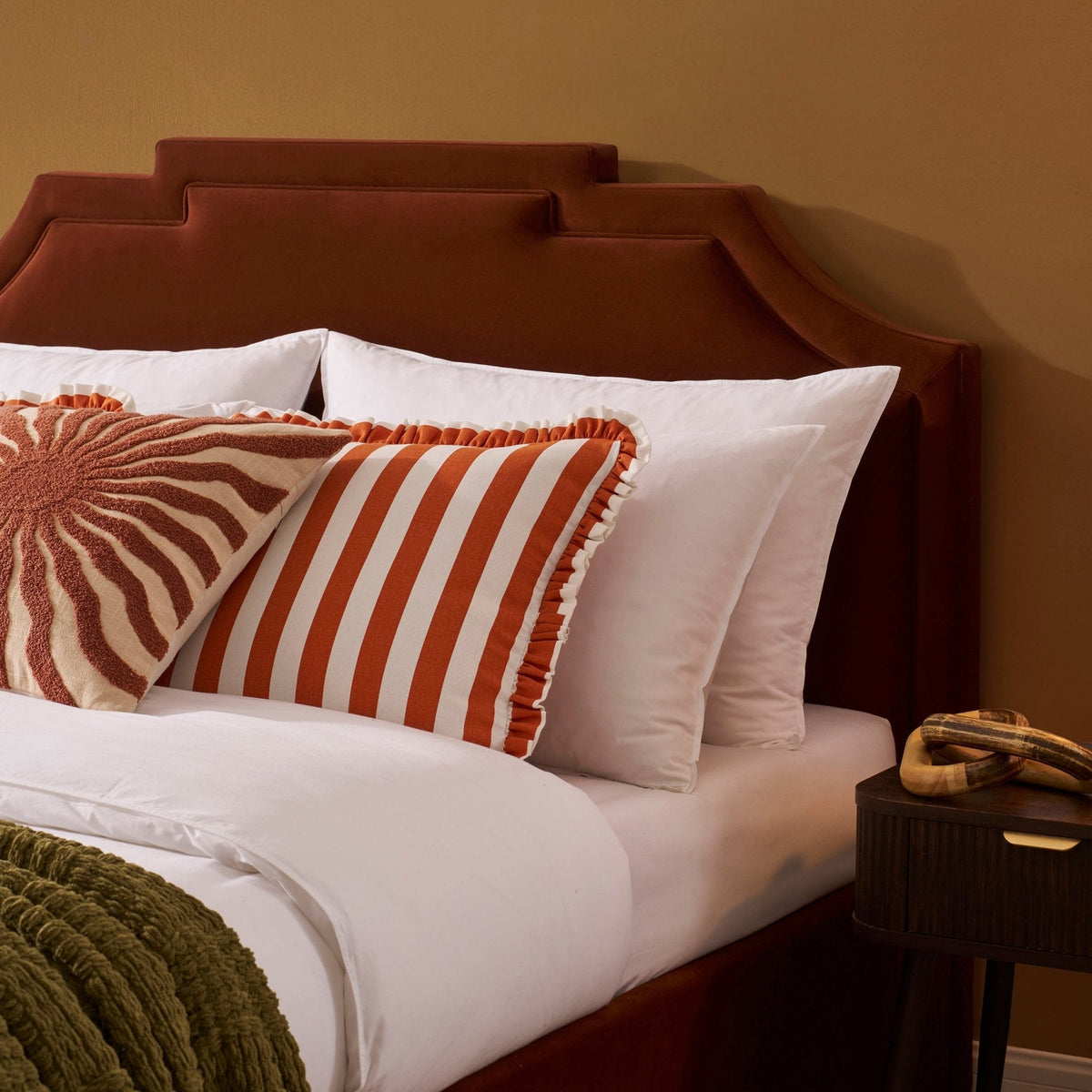 Delphi Ottoman Storage Bed - Terracotta — view 7
