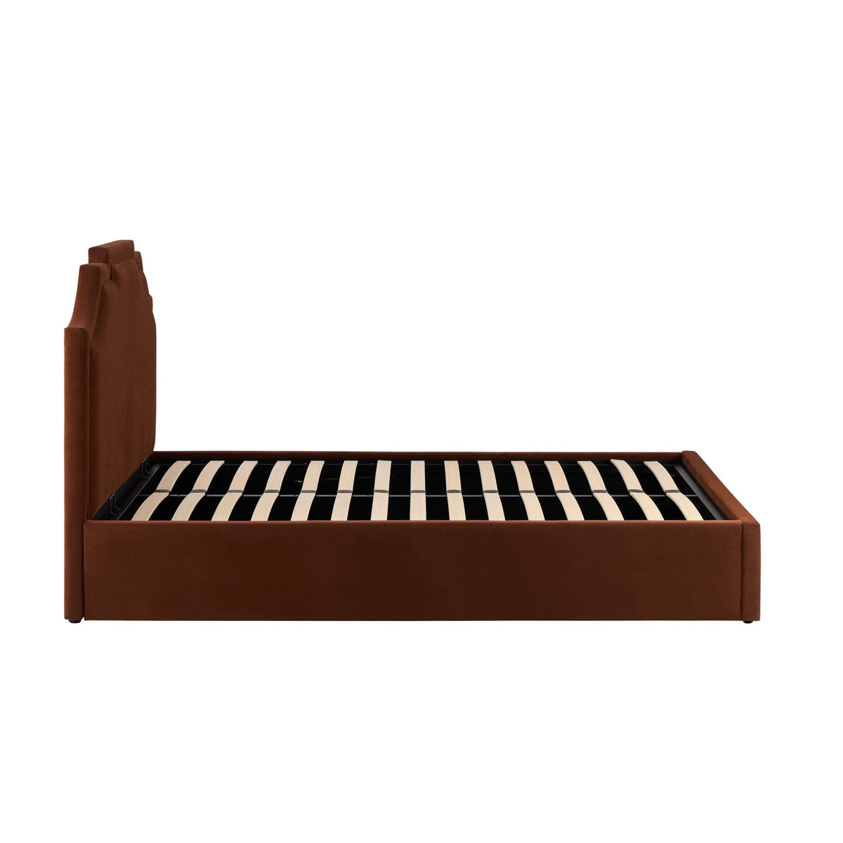 Delphi Ottoman Storage Bed - Terracotta — view 11