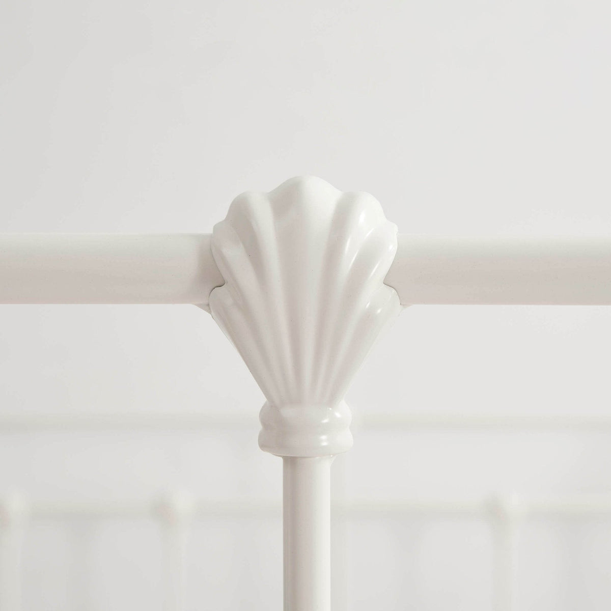 Dorset Metal Bed Frame - White — view 12