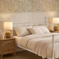 Dorset Metal Bed Frame - White — view 3 – image 3 of 12