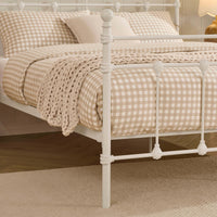 Dorset Metal Bed Frame - White — view 7 – image 7 of 12