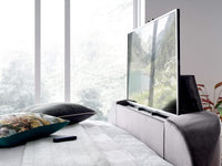 Harlem Grey Velvet Ottoman TV Bed — view 5 – image 5 of 9