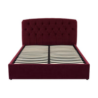 Hebden Ottoman Storage Bed - Berry — view 10 – image 10 of 14