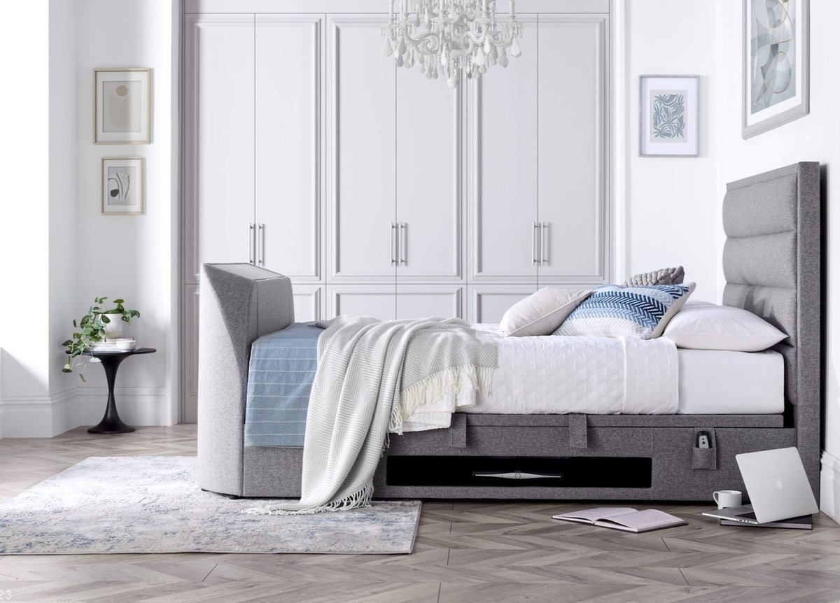 Kirkley Ottoman Storage TV Bed Frame — view 5