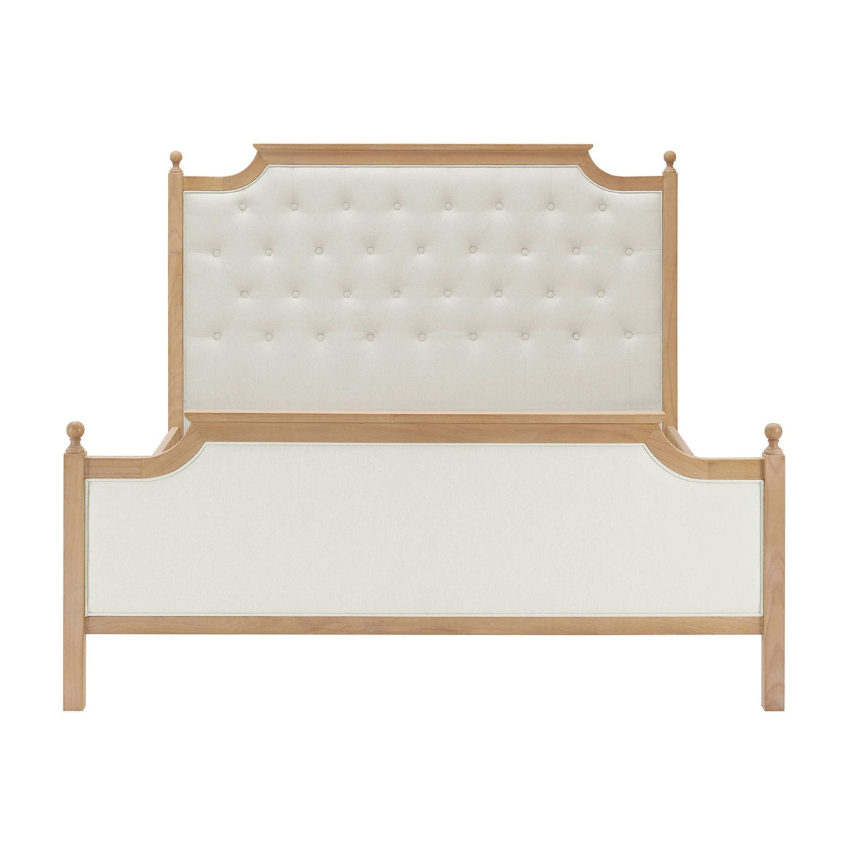 Luxor Bed Frame - Cream Linen — view 10