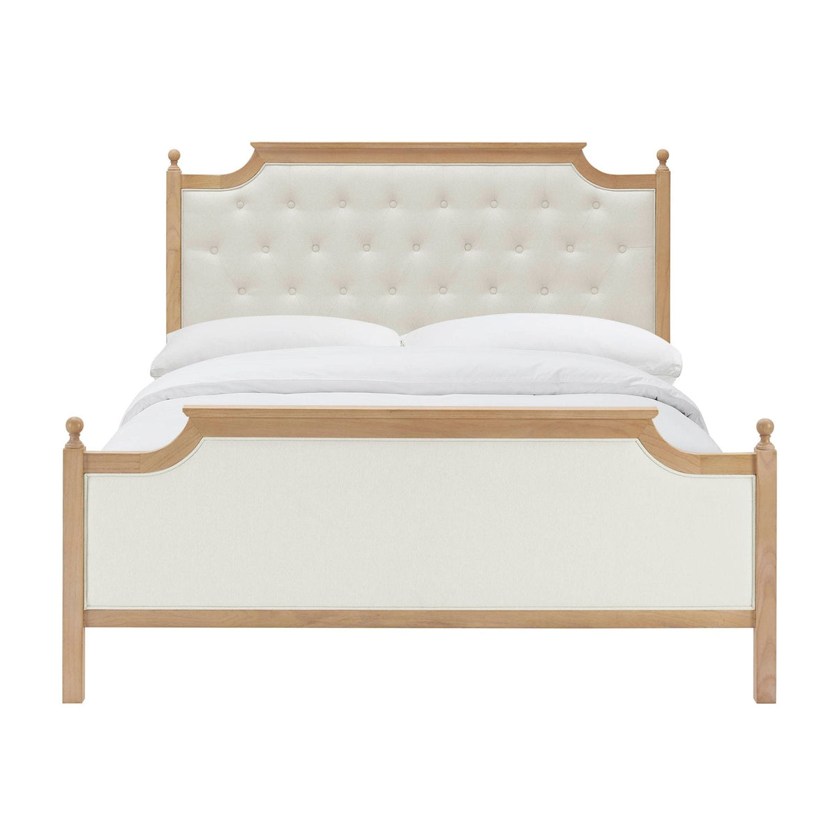 Luxor Bed Frame - Cream Linen — view 13