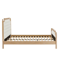 Luxor Bed Frame - Cream Linen — view 11 – image 11 of 15