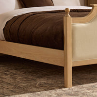 Luxor Bed Frame - Cream Linen — view 9 – image 9 of 15