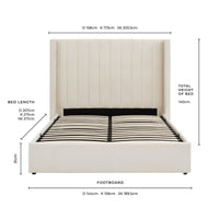 Madison Ottoman Storage Bed - Ecru — view 11 – image 11 of 11