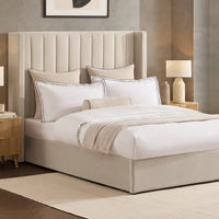 Madison Ottoman Storage Bed - Ecru – image 1 of 11