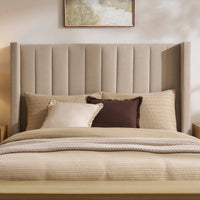 Madison Ottoman Storage Bed - Oatmeal — view 5 – image 5 of 15