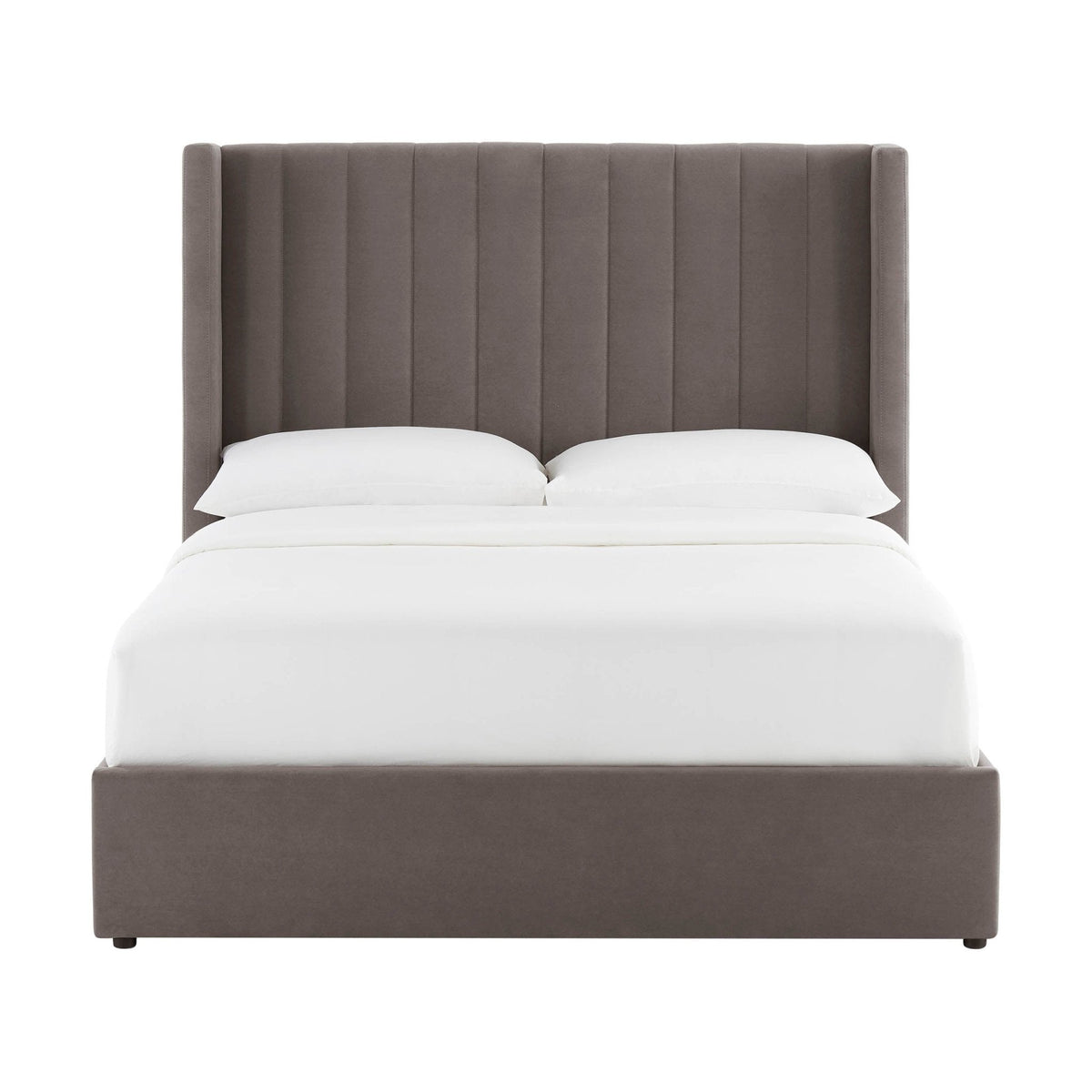 Madison Ottoman Storage Bed - Taupe — view 10