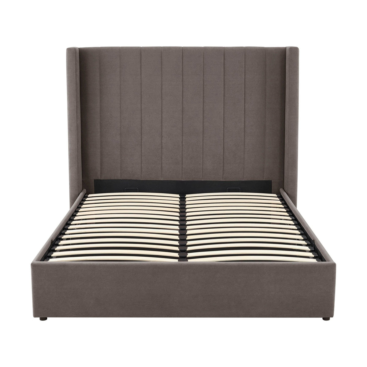 Madison Ottoman Storage Bed - Taupe — view 9
