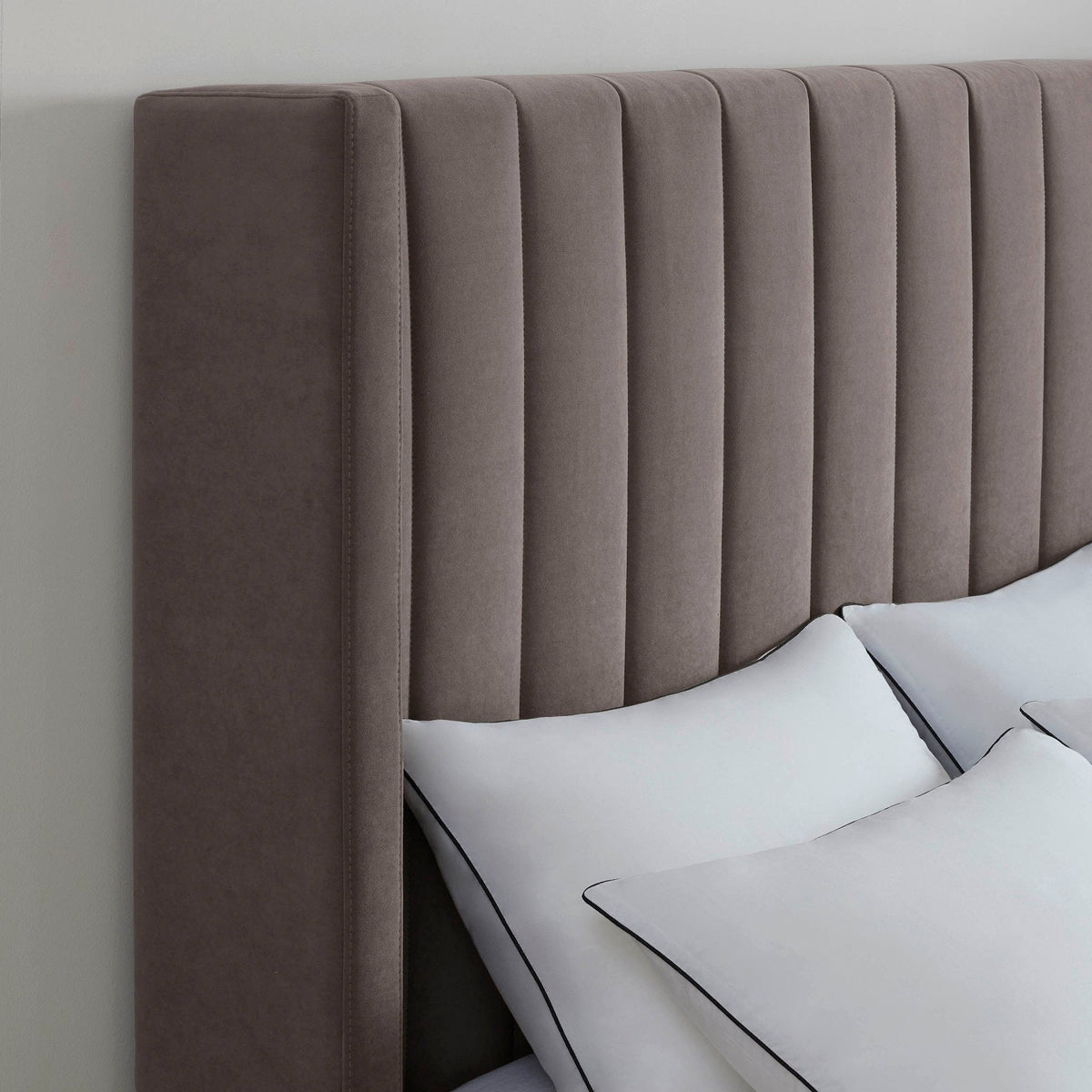 Madison Ottoman Storage Bed - Taupe — view 8